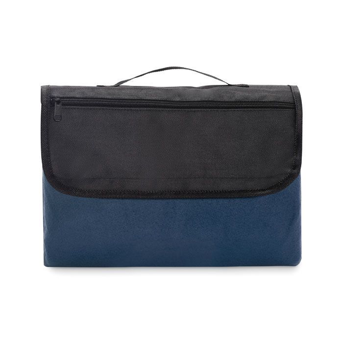 Picknickdecke RPET-Fleece COSTA - blau-446