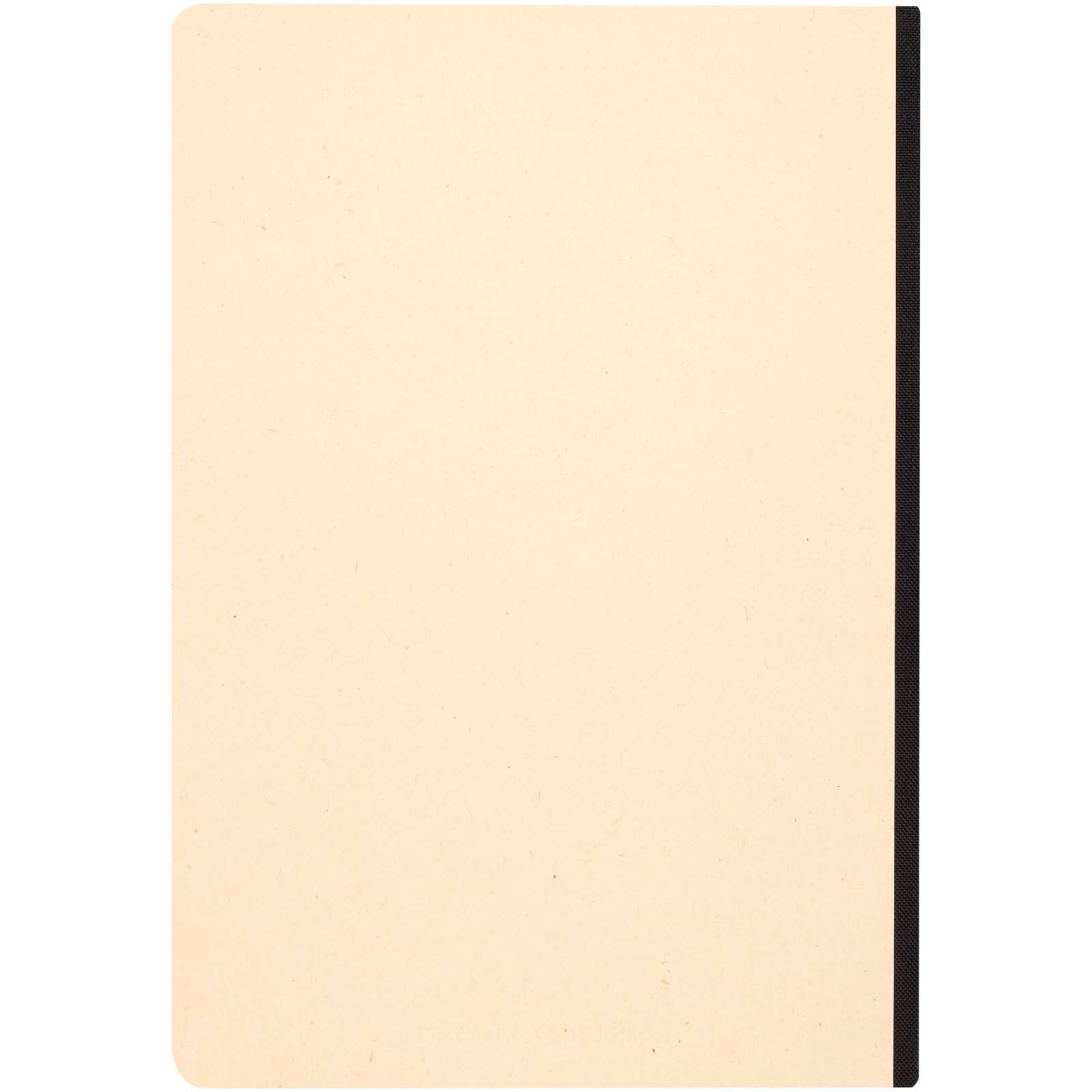 Liliana A5 Zuckerrohr und RPET Softcover Notizbuch - schwarz-270
