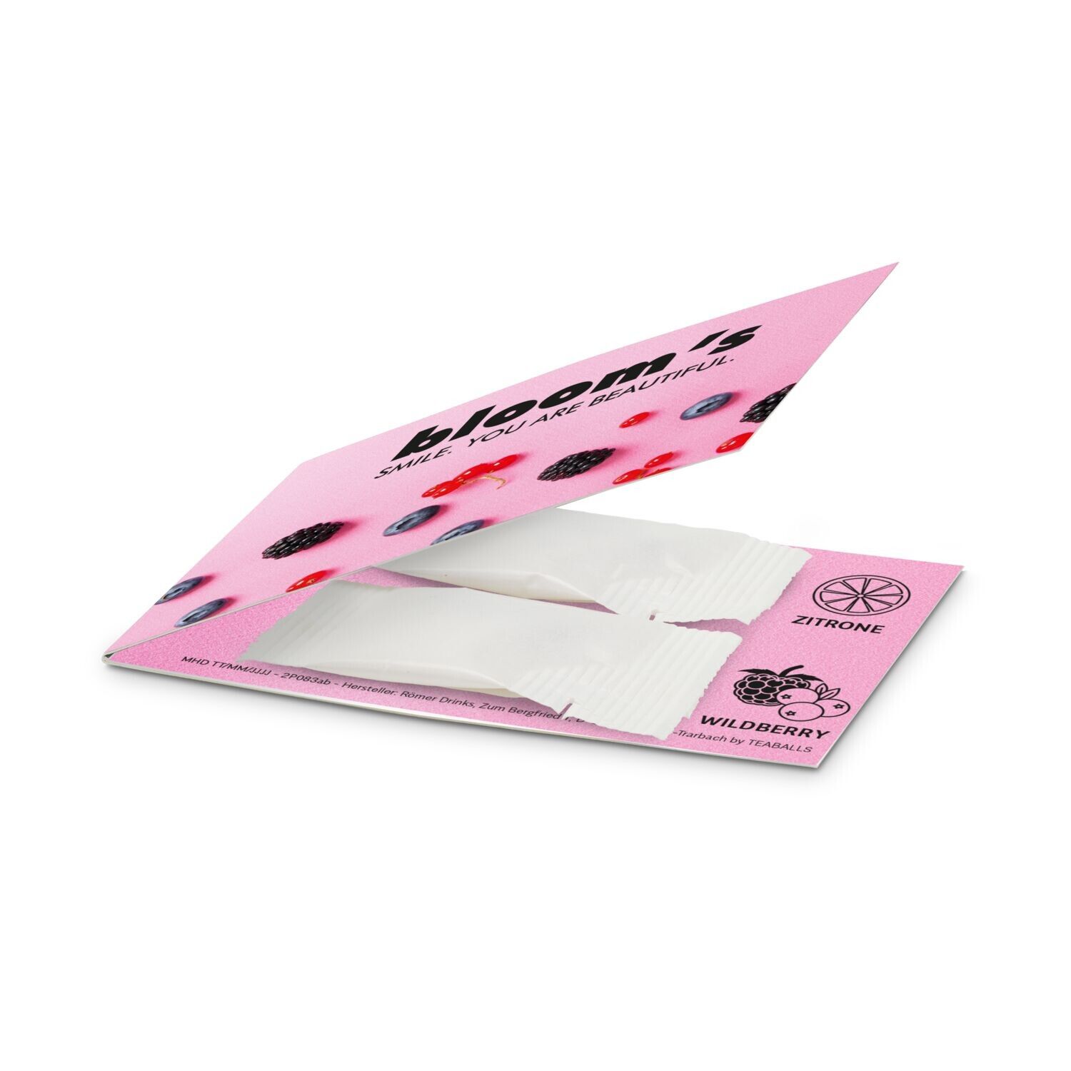 Promo Drops by TEABALLS - 2 Sachets (je 6-8 Wildberry und Zitrone Drops für ein Erfrischungsgetränk mit bis zu 1 L)-514