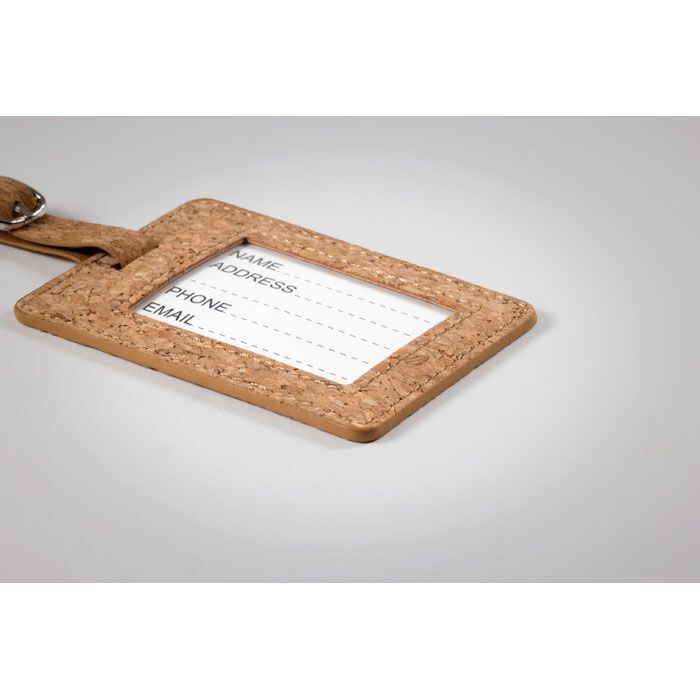 Gepäckanhänger Kork COCO - beige-981