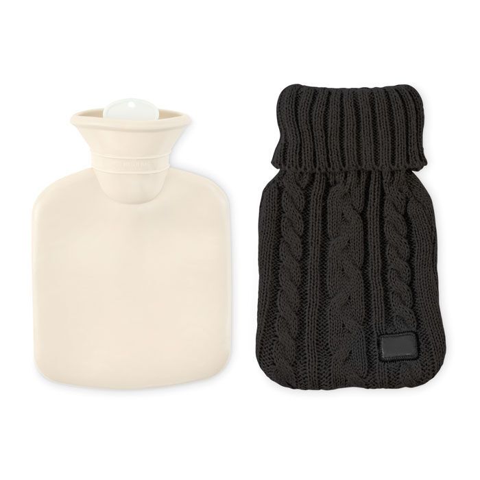 Wärmflasche 400ml TOASTY - schwarz-532