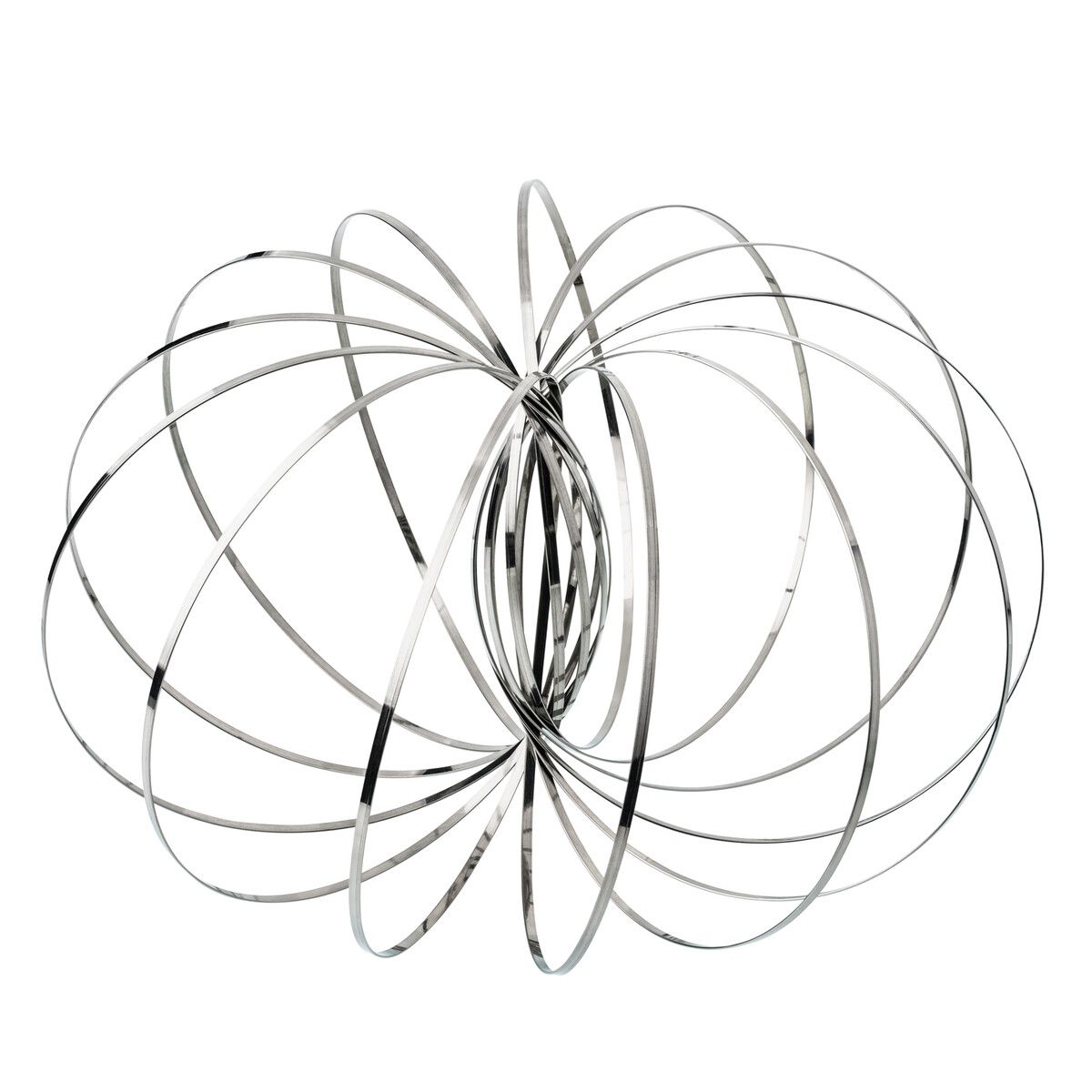 Kinetic Spring Toy REFLECTS-FLOWRING - silber-907