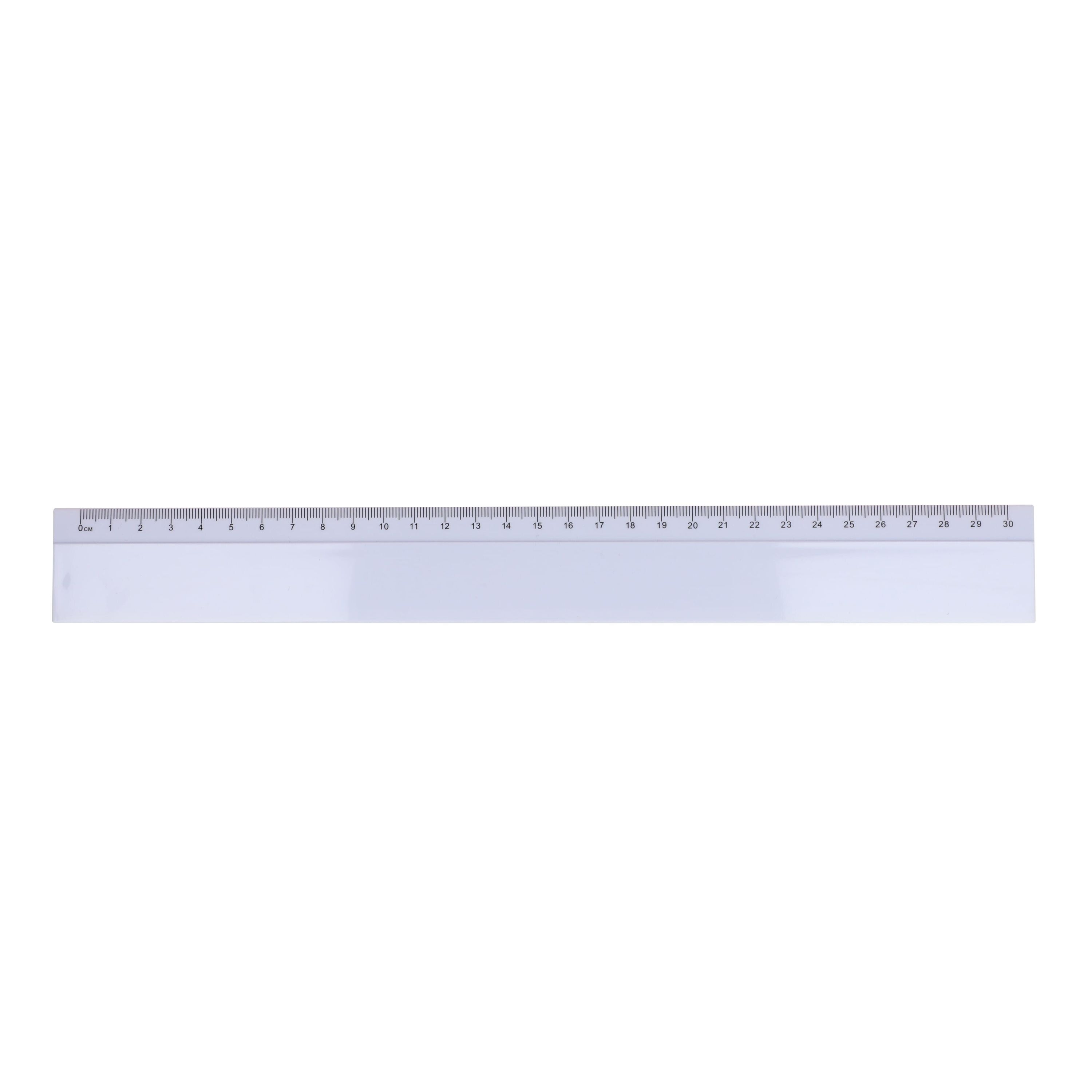 Lineal 30cm  - weiss-380