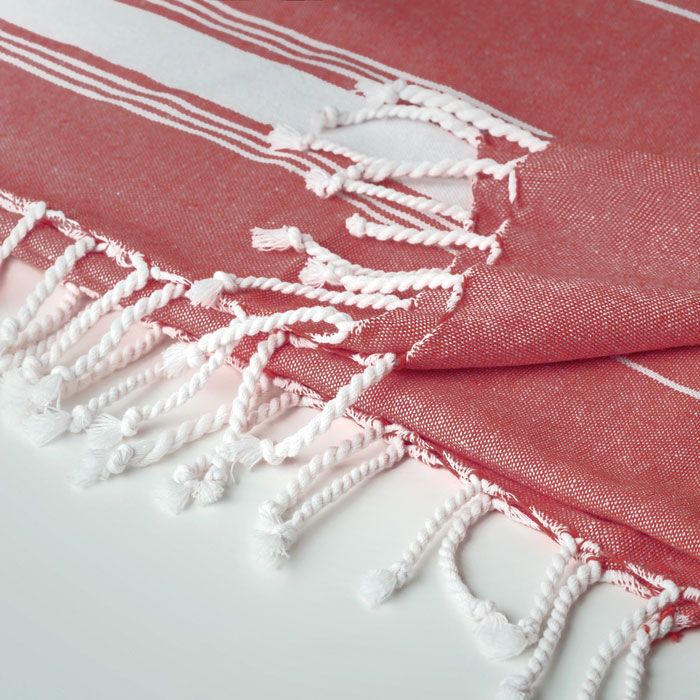 Strandtuch MALIBU - rot-535
