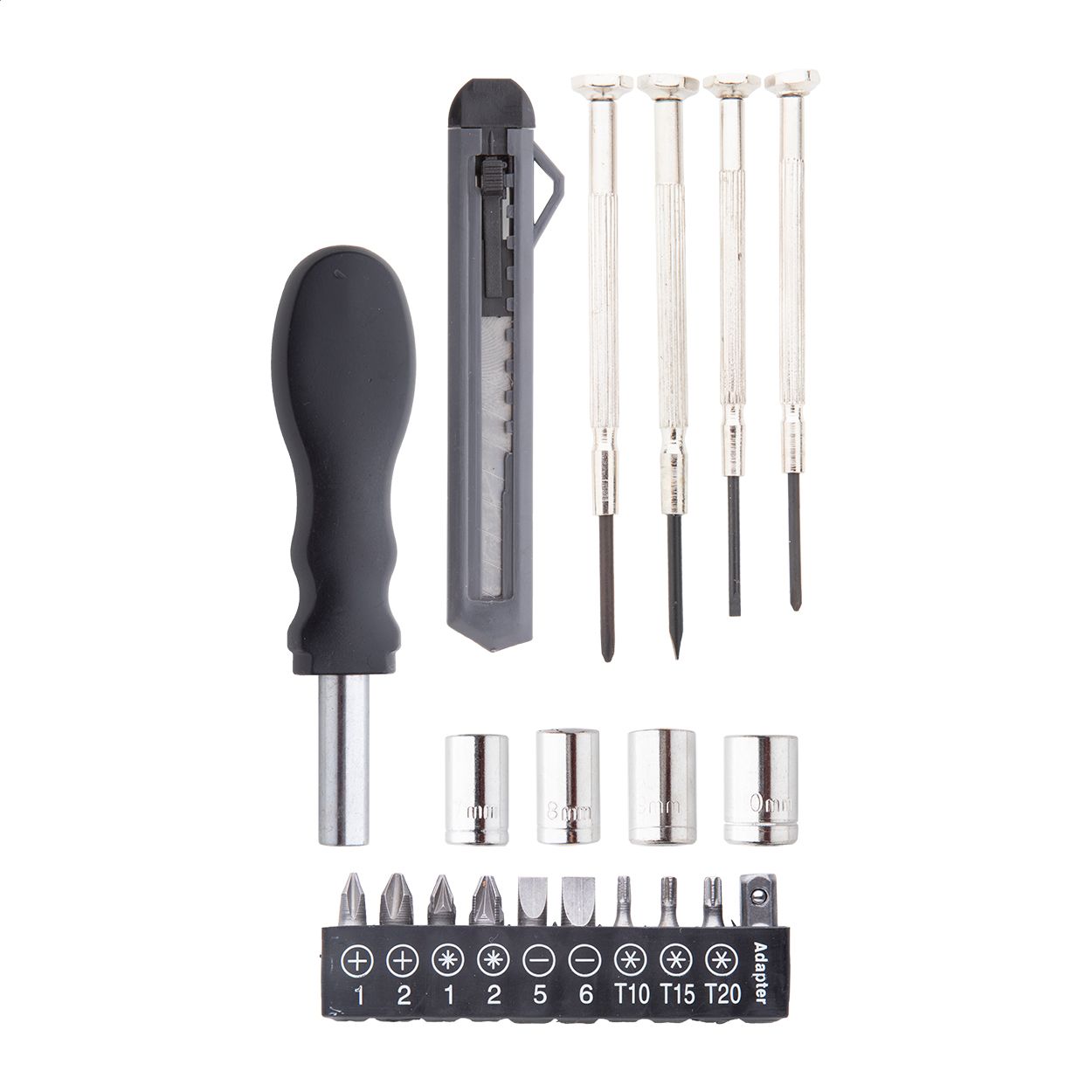 Werkzeug-Set Wheels - schwarz-169