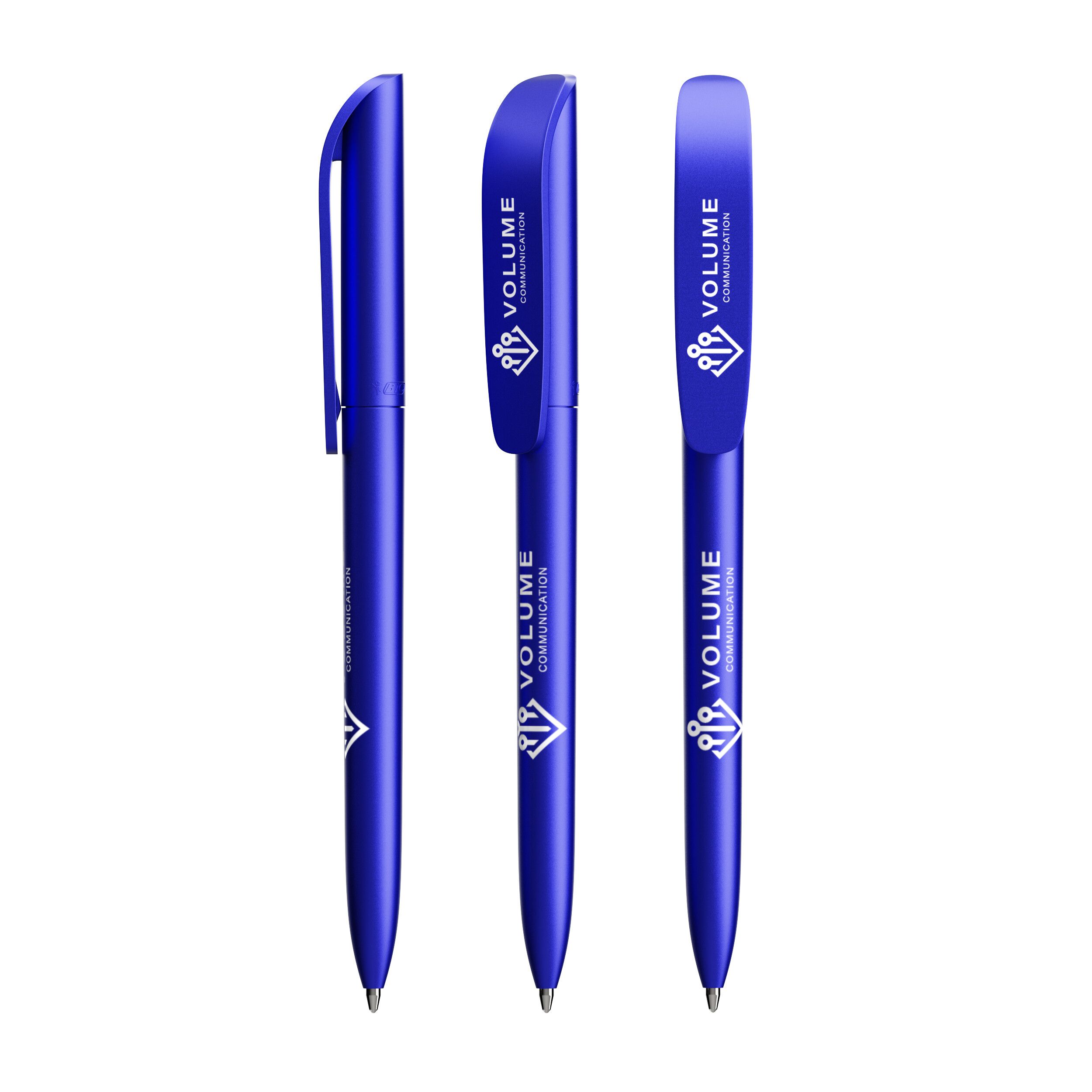BIC® Super Clip Glacé, Mine schwarz - blaues-247