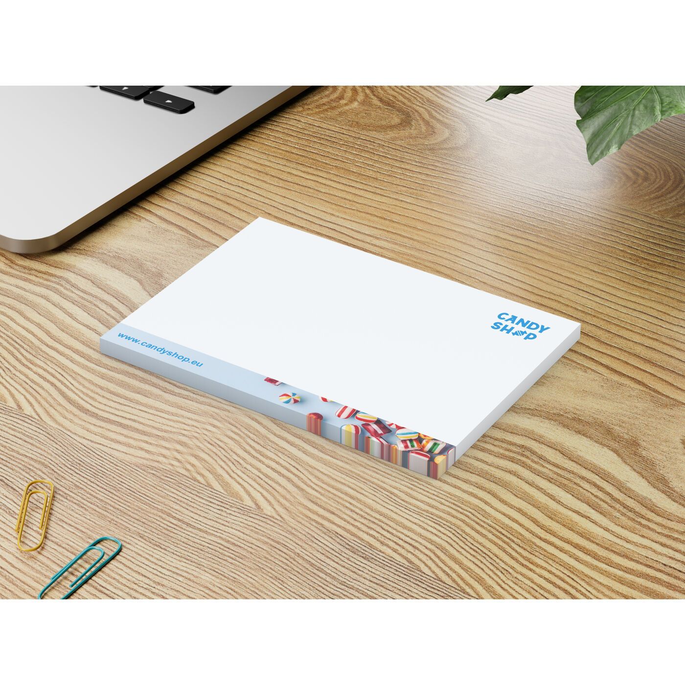 Haftnotizblock Basic 100 × 72 mm, 50 Haftzettel-458