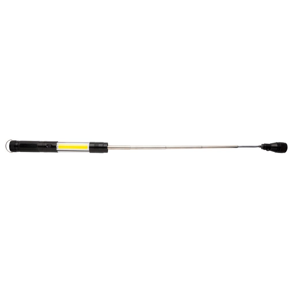 Große Teleskop-Leuchte mit COB - schwarz-444