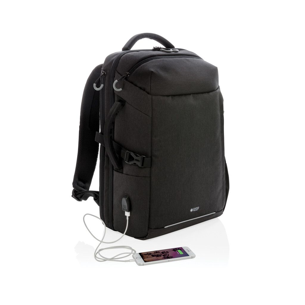 Swiss Peak AWARE™ XXL Wochenend-Reiserucksack - schwarz-499
