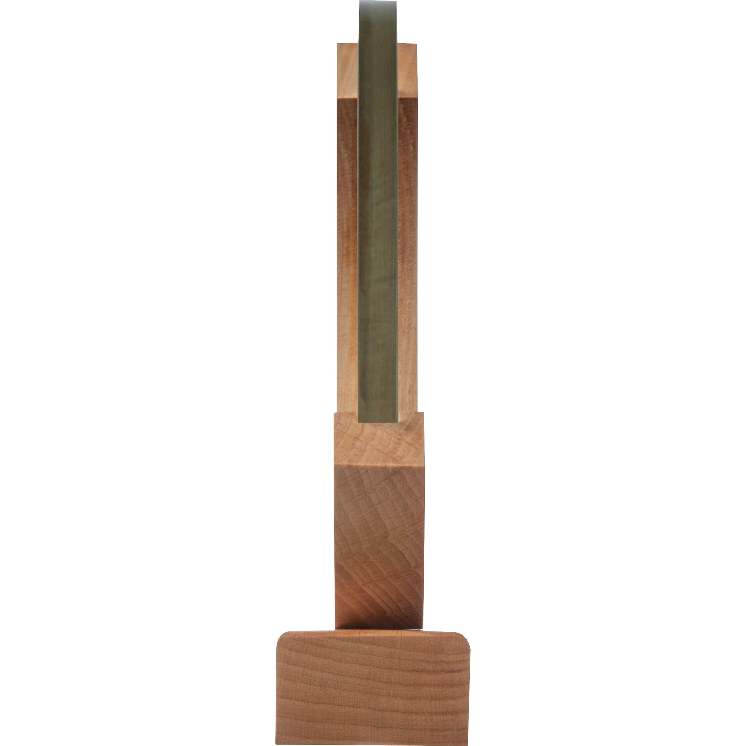 Trophäe mit Bambussockel Oshawa - beige-474