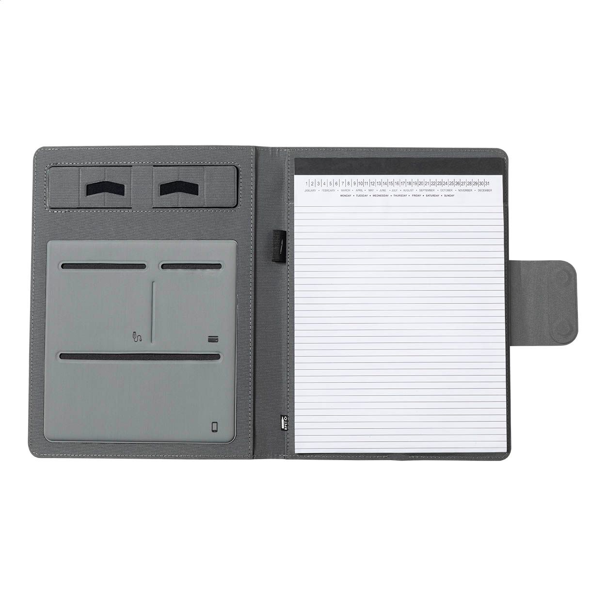 Gredox A4 RPET-Dokumentenmappe - grau-953