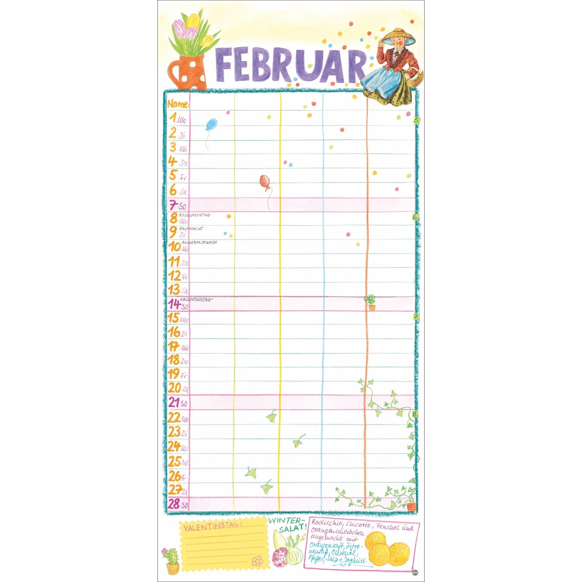 Kohwagner Unser Familienkalender-288