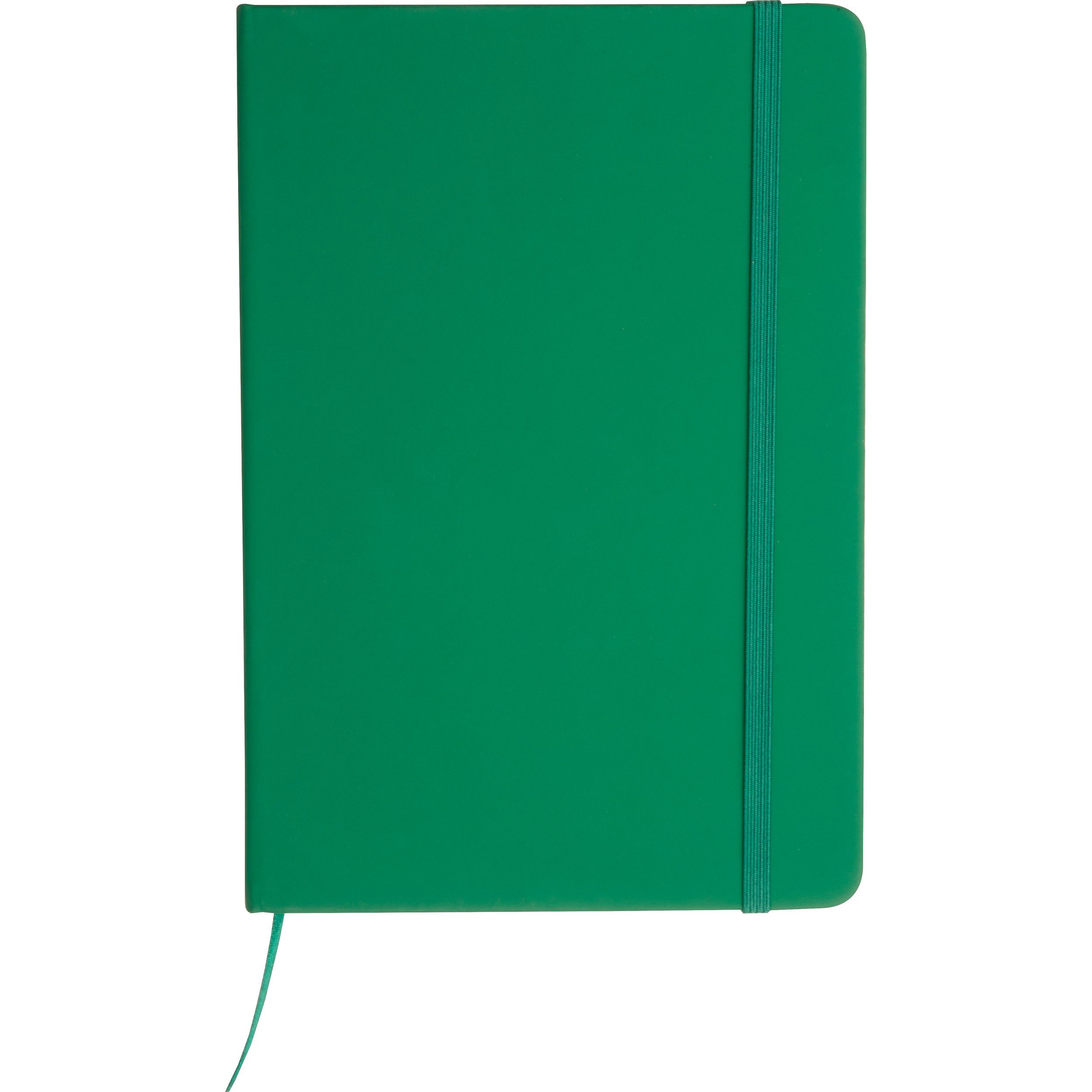 A5 Notizbuch aus Recyclingpapier  - grün-546