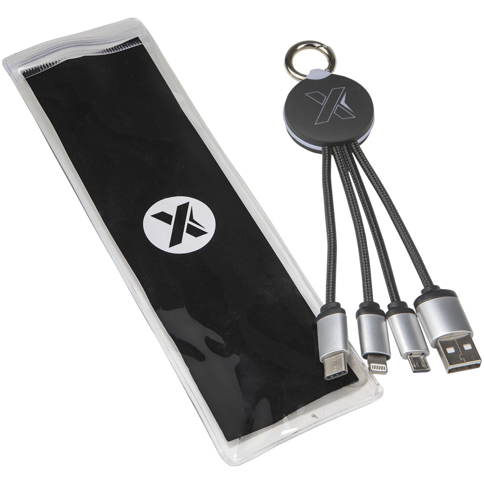 SCX.design C16 Kabel mit Leuchtlogo - schwarz -  weiss-881