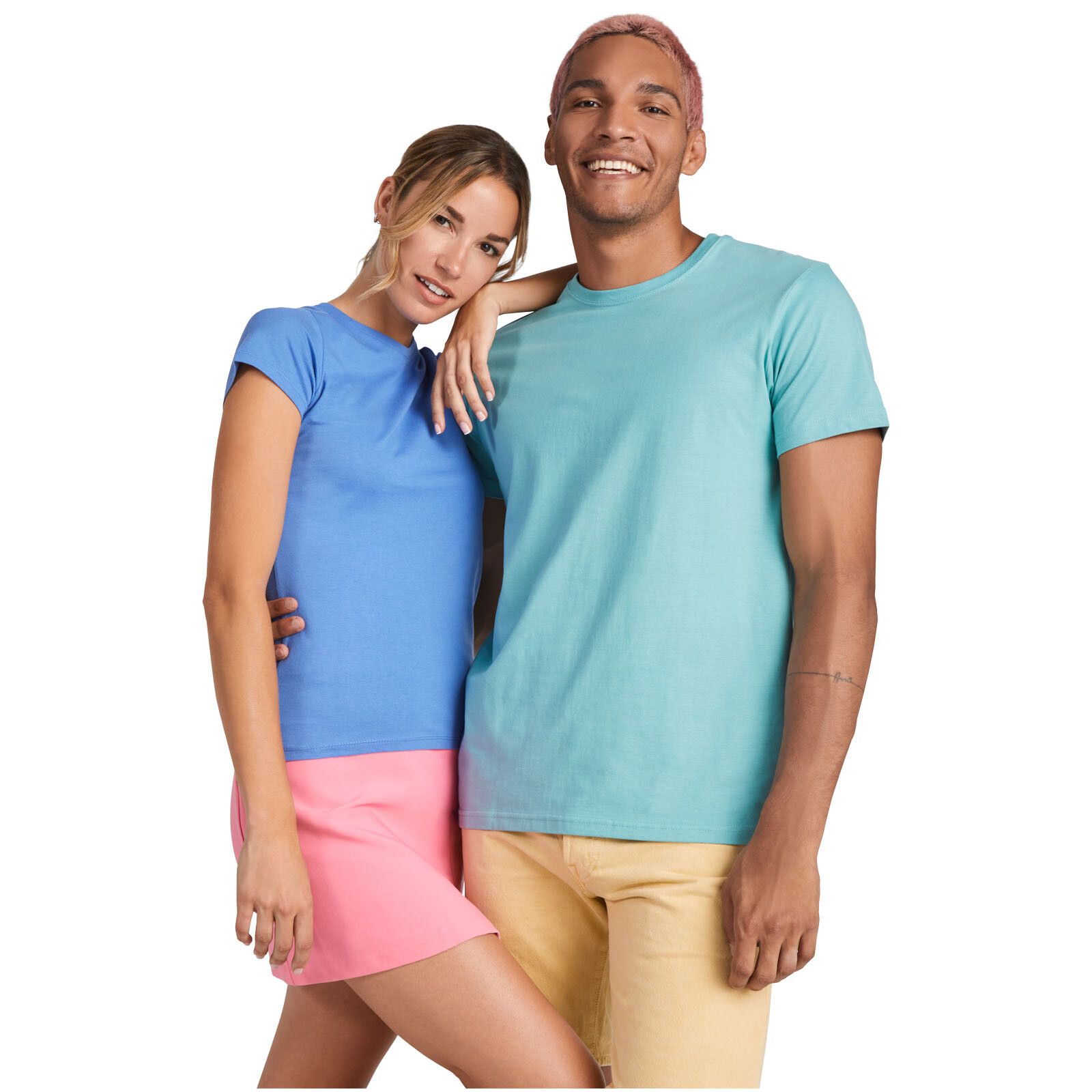 Stafford T-Shirt für Herren - dusty blau - S-270
