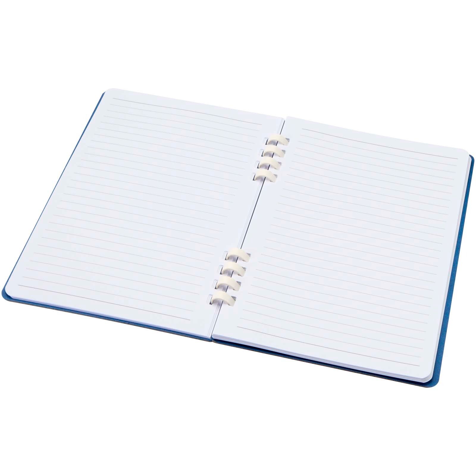 Fil A5 Hardcover RCS recyceltes Spiralnotizbuch - navy-949
