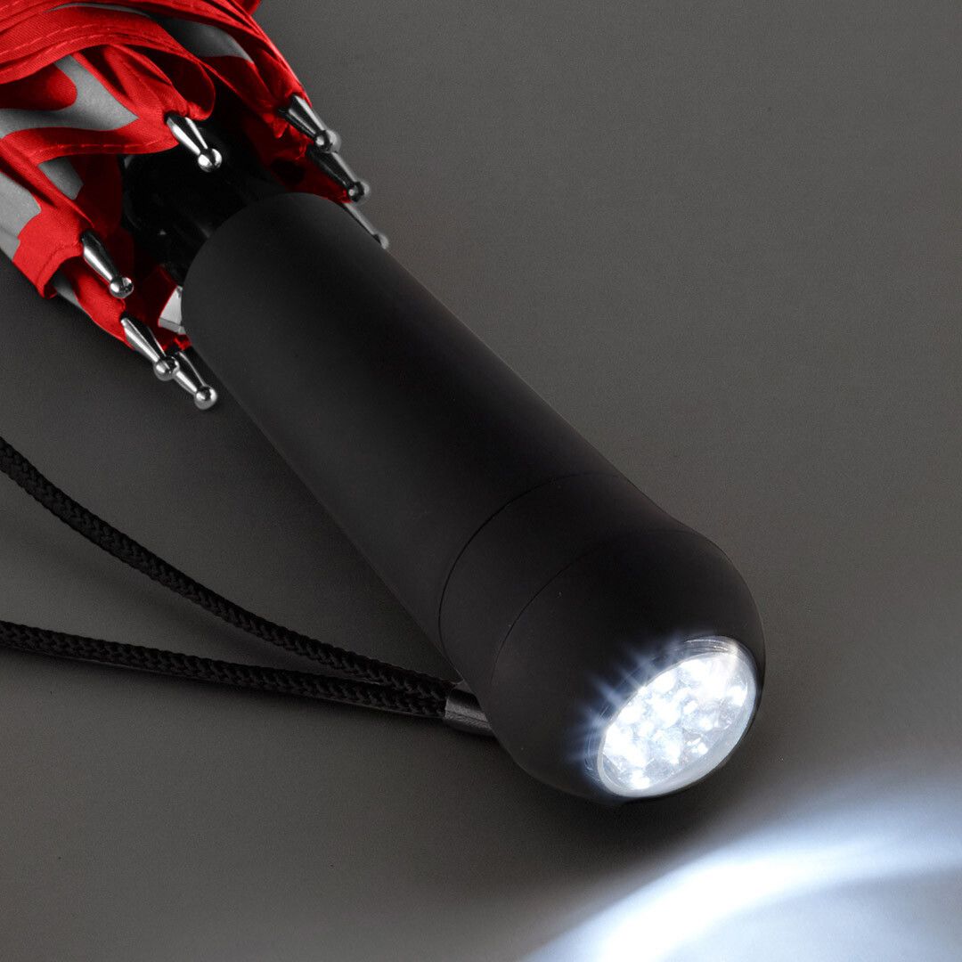 AC-Stockschirm Safebrella® LED Ø105 cm - rot-575