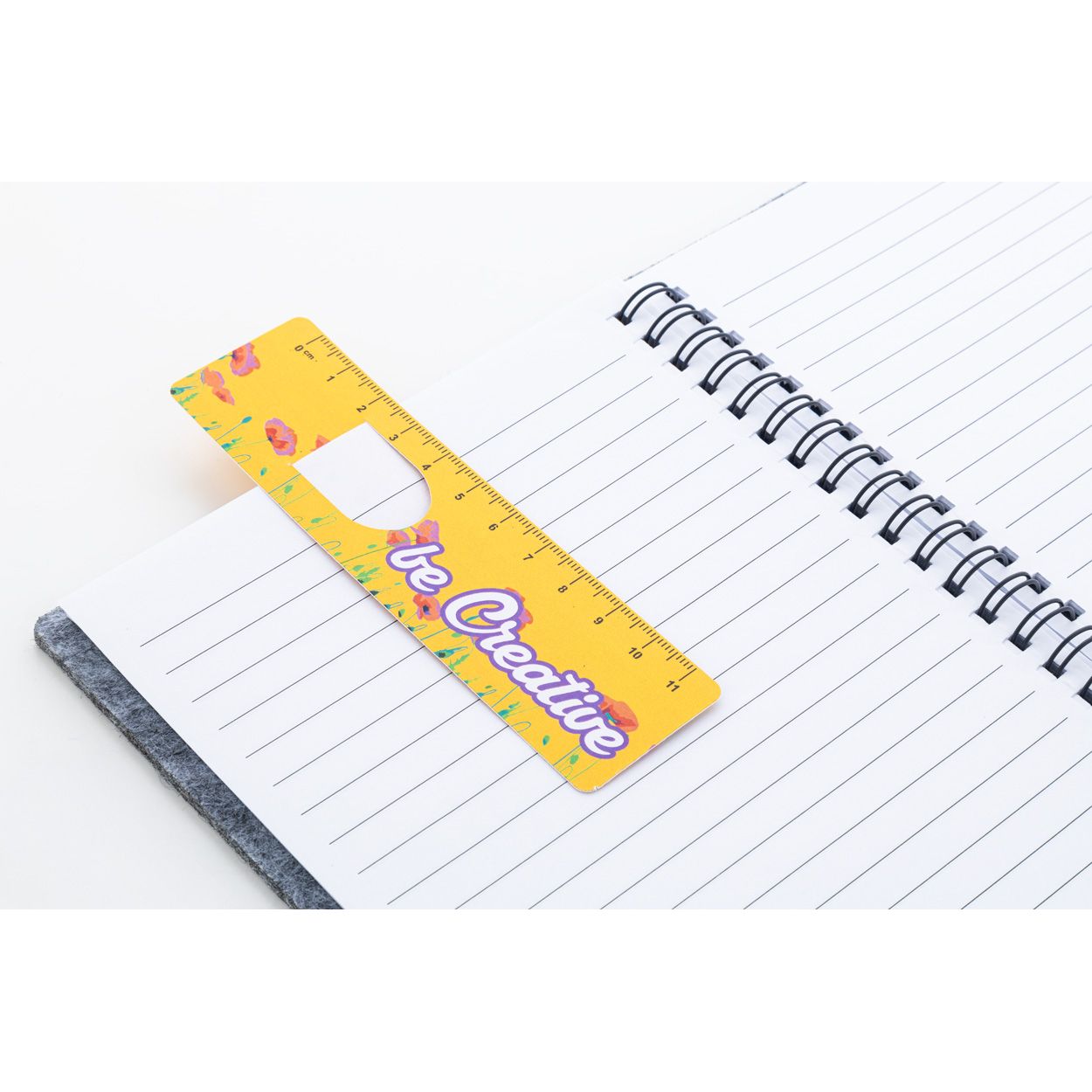 Bamler Individuelles Lesezeichen aus Papier - weiß-829