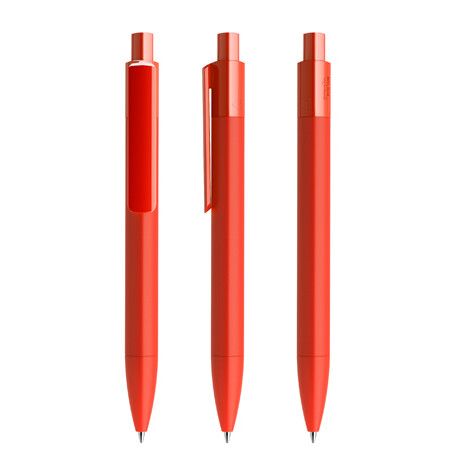 prodir DS4 Soft Touch PRR Push Kugelschreiber Soft-Touch - rot-524