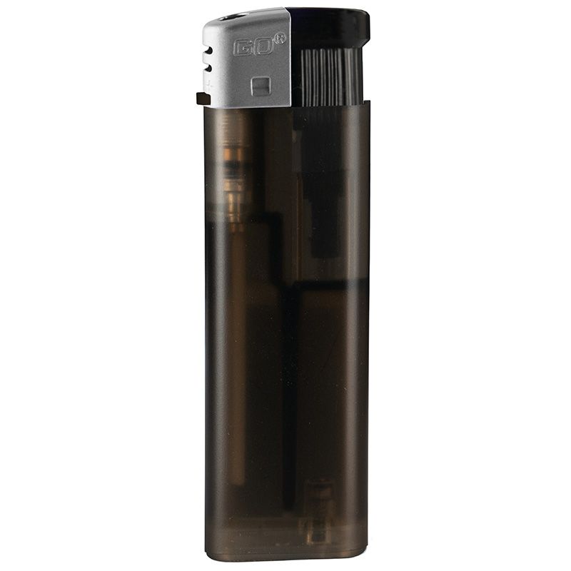 GO Frosty Piezo Feuerzeug - schwarz-470