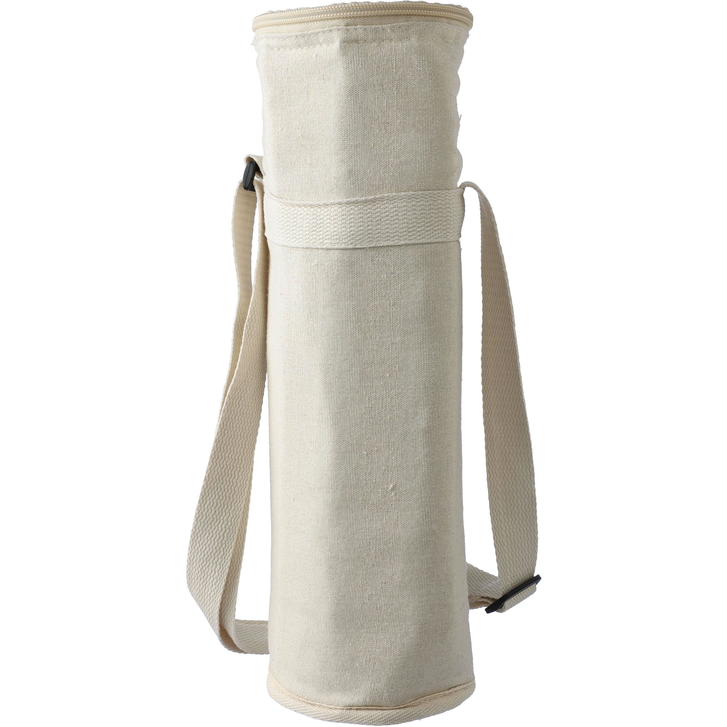 Kühltasche für Flaschen aus recycelter Baumwolle (270 g/m2) Eugene - khaki-706