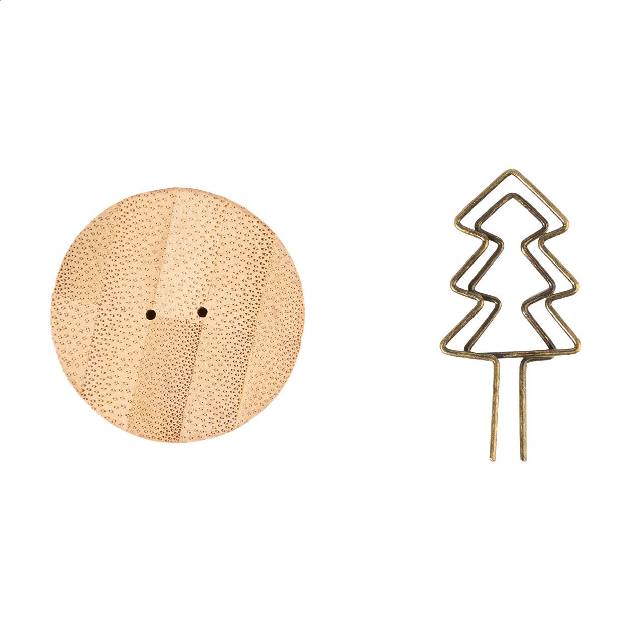Skognot Weihnachtsmemohalter, Weihnachtsbaum - natur-122