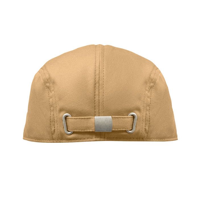 Newsboy-Kappe 235 g/m² FLAT PEAK - khaki-46