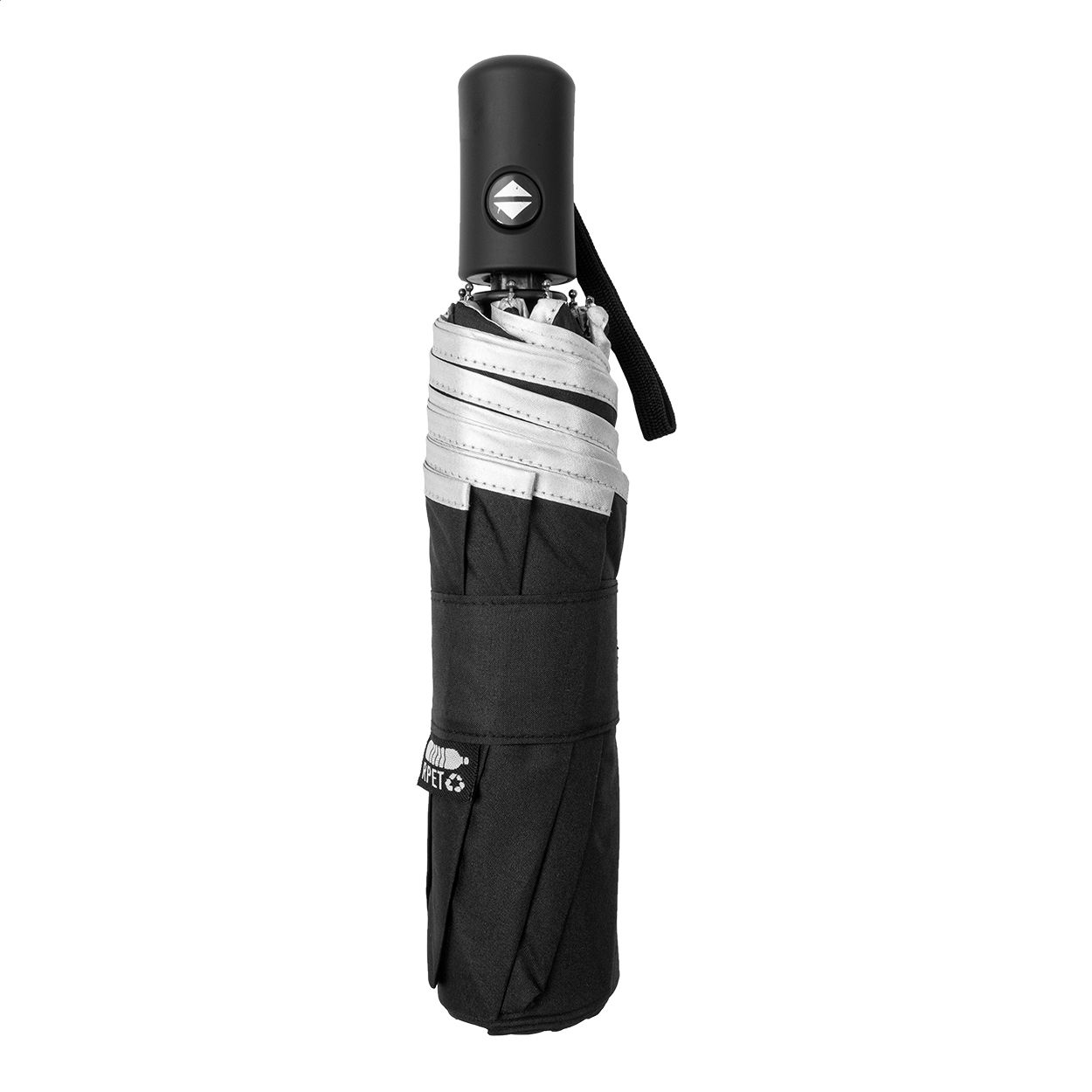 Ouragan Regenschirm, RPET - schwarz-42