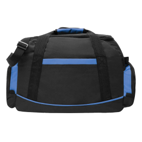 Veredelungsposition mittig auf der hinteren Tasche