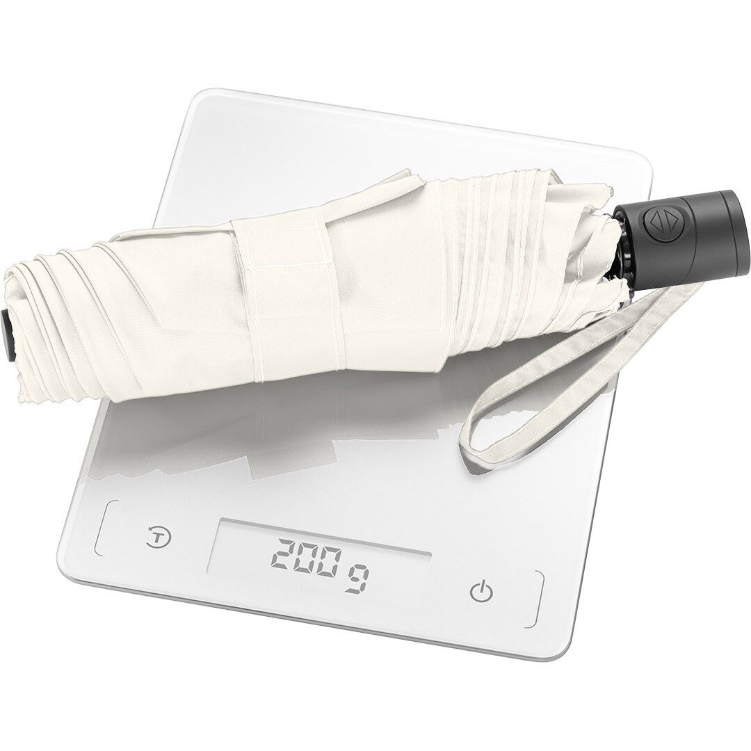 AOC-Mini-Taschenschirm FARE® FiligRain Only200 mit waterSAVE® Bezug Ø94 cm - naturweiß-164