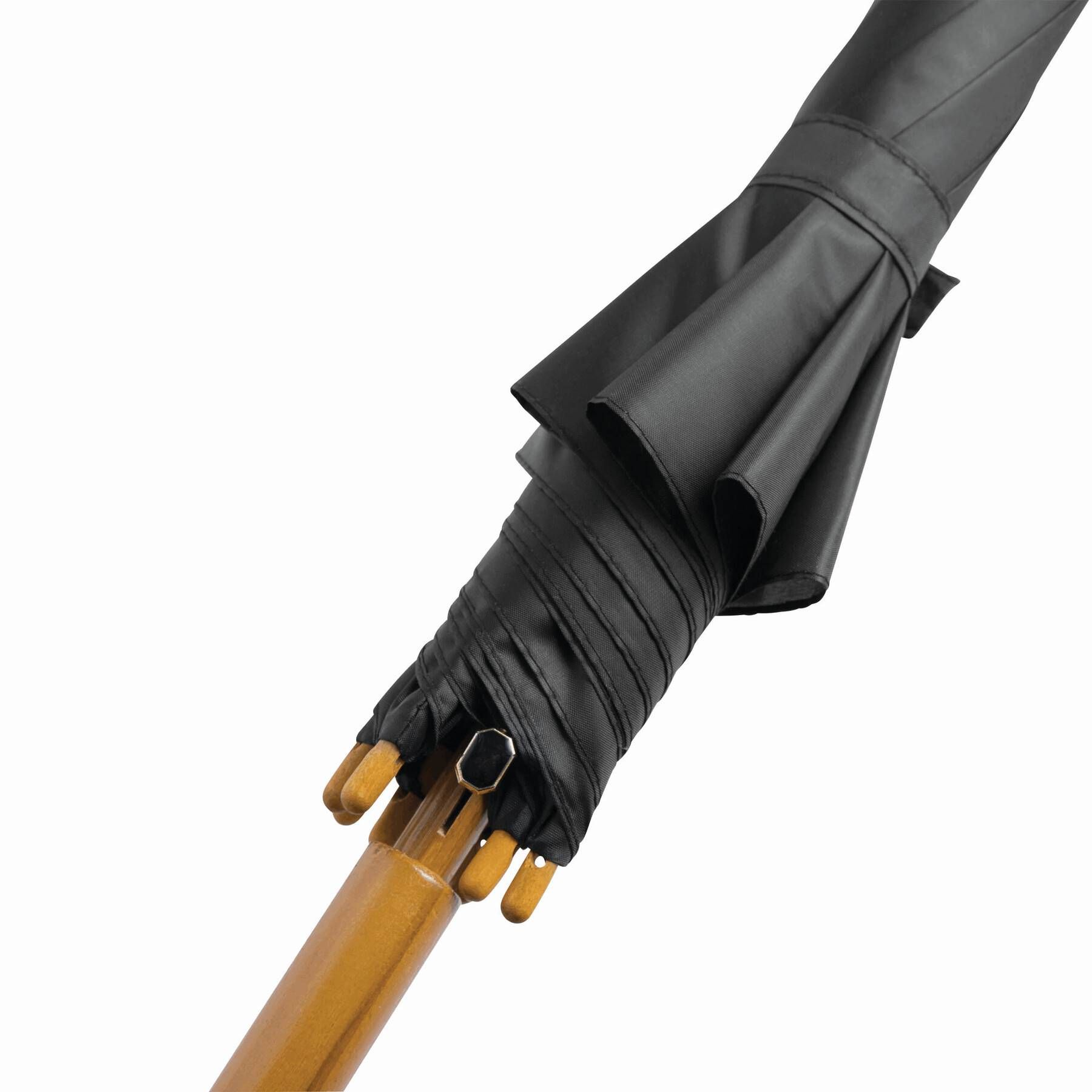 Automatik-Holzstockschirm TANGO - schwarz-946