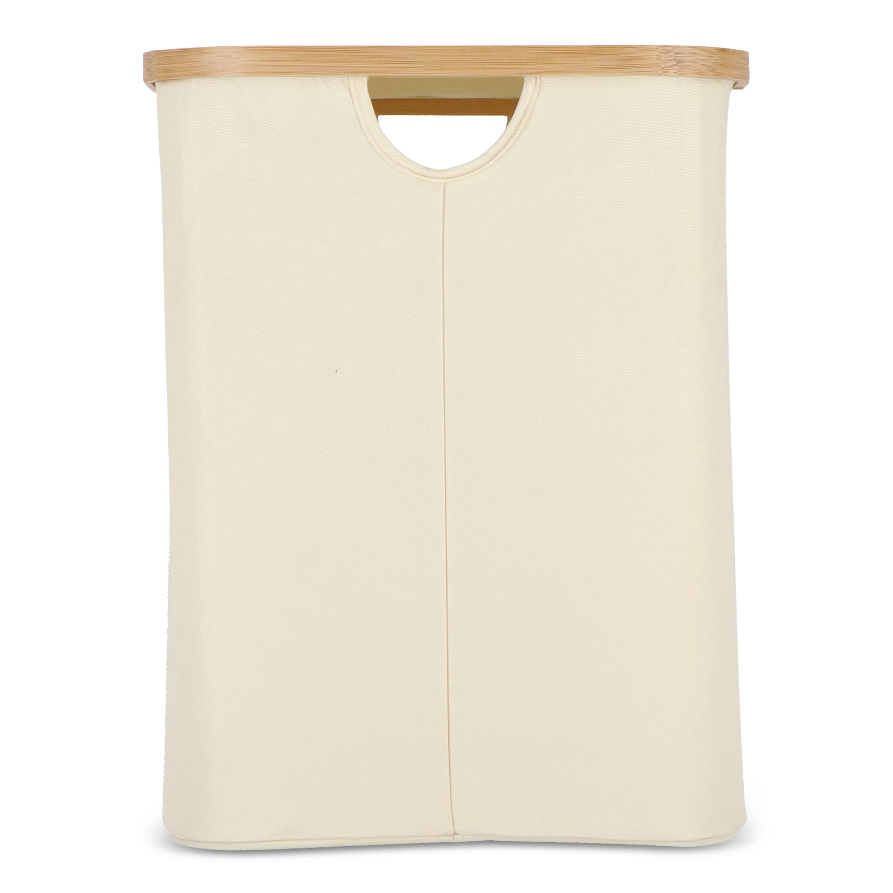 faltbarer Korb mit Deckel Sogne 40,5 x 33 x 42cm rPET - natur-983