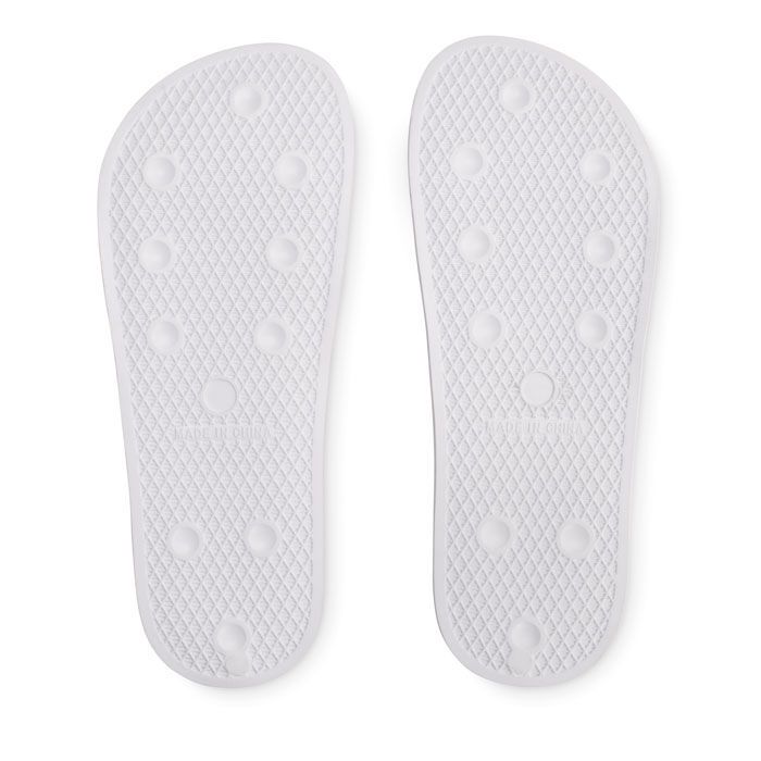Badeschlappen Größe 40/41 KOLAM - weiß-116