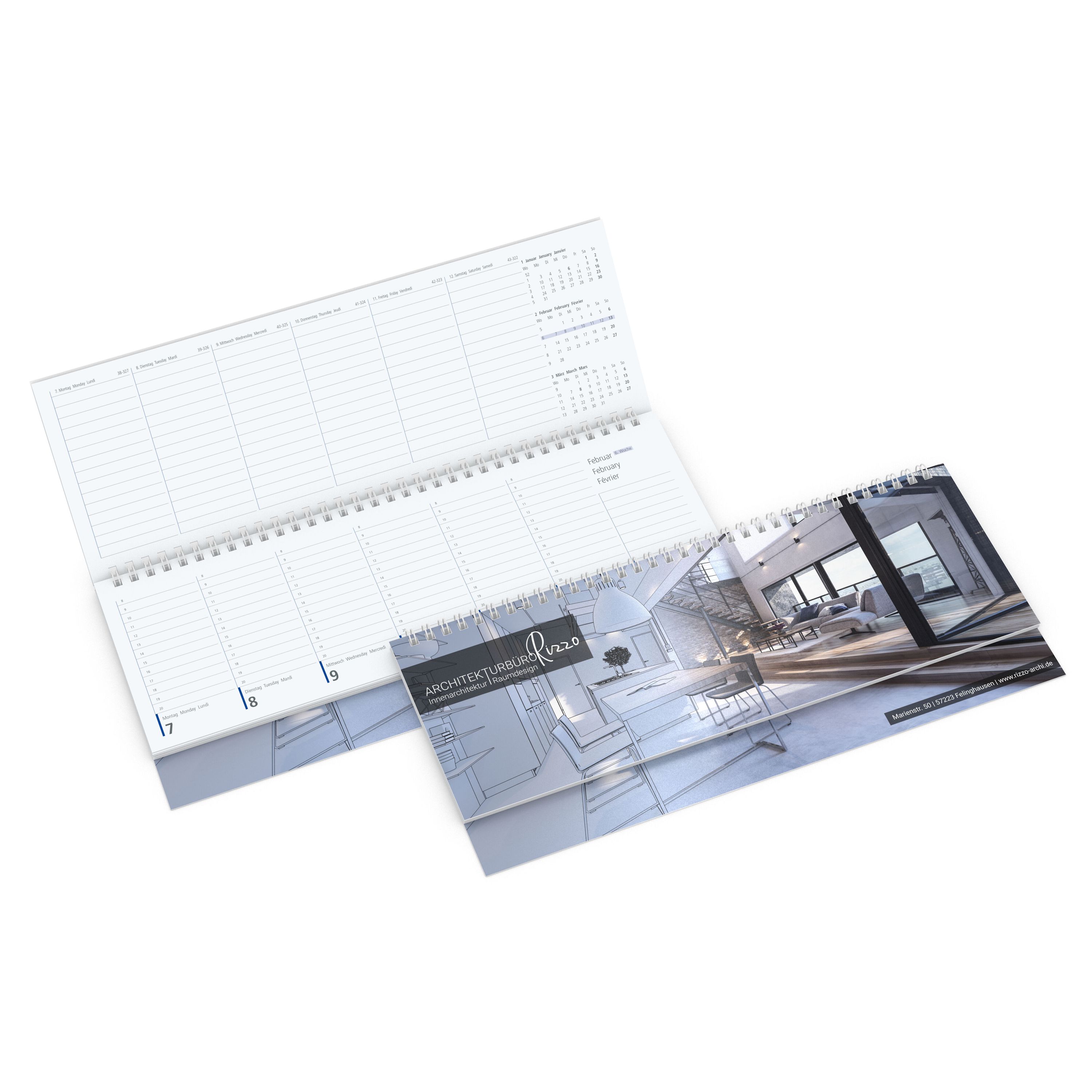 Tisch-Querkalender Compact-735