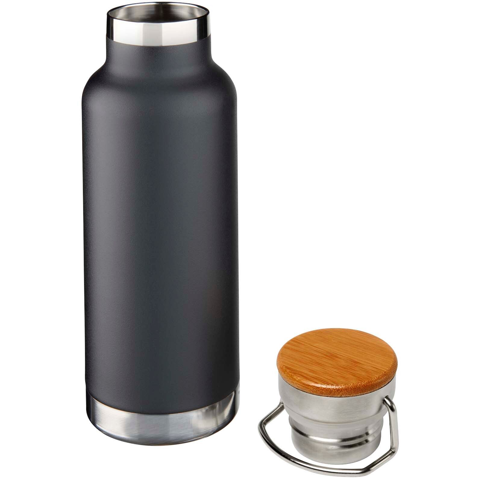 Thor 480 ml Kupfer-Vakuum Isolierflasche - schwarz-875
