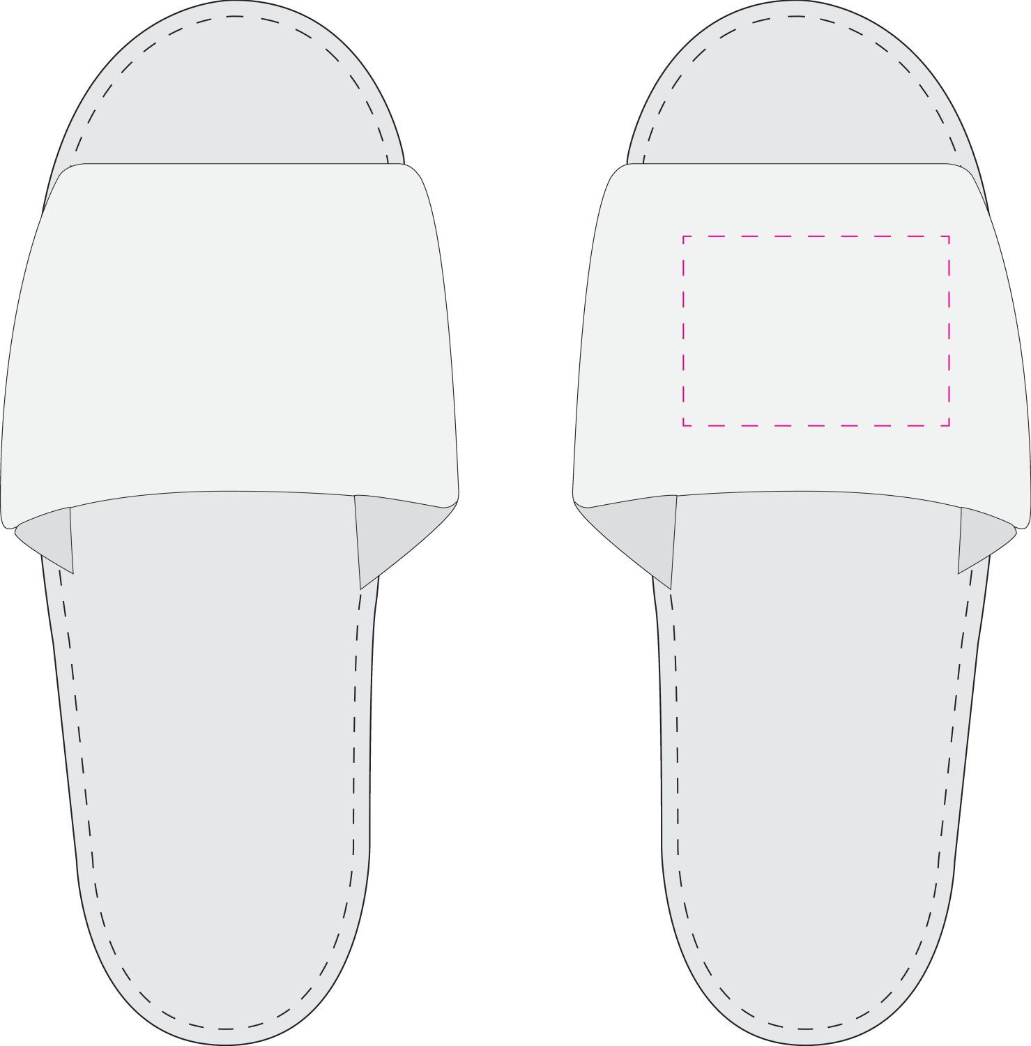 Veredelungsposition rechter Schuh oben