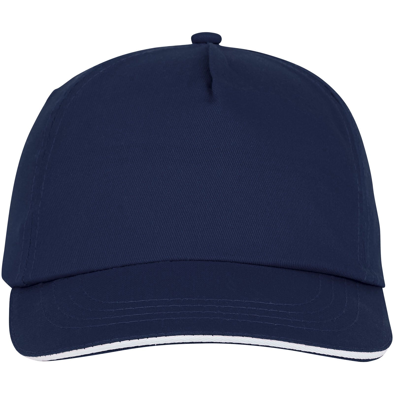 Styx Cap mit 5 Segmenten und Sandwichschirm - navy - 0-917
