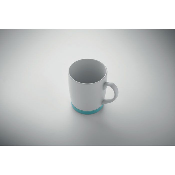 Keramikbecher 300 ml SILBASE - petrol-451