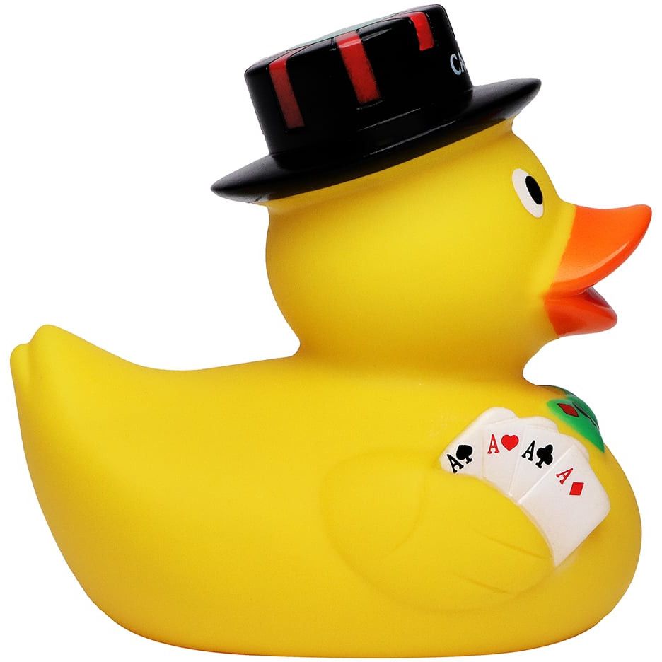 Quietsche-Ente Poker Ente - bunt-510