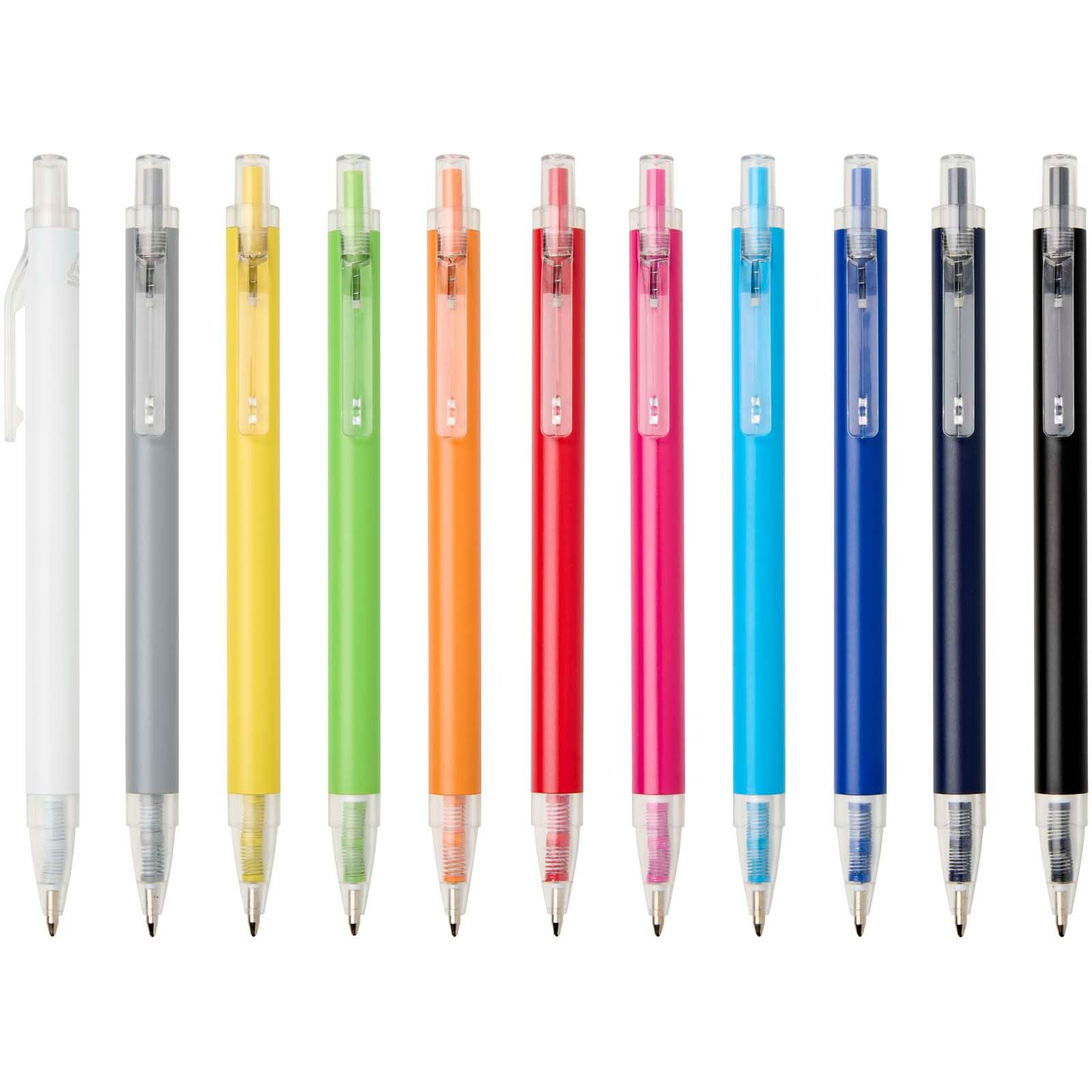 Spectrum Kugelschreiber aus recyceltem Aluminium blaue Tinte - navy-546