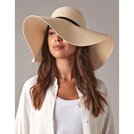 Marbella Wide-Brimmed Sun Hat - natural-504