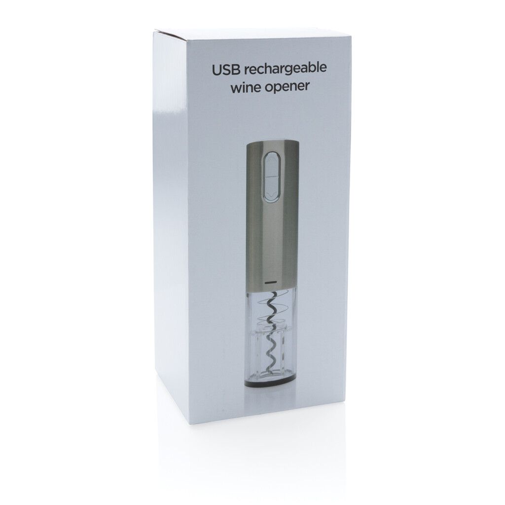 Elektronischer Weinöffner - USB aufladbar - grau-927