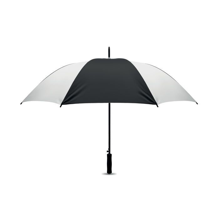 Regenschirm 68,5 cm SWANSEA - weiß - schwarz-990
