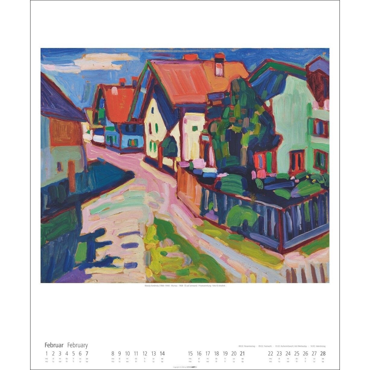 Der Blaue Reiter - Kunst & Kultur Kalender-631