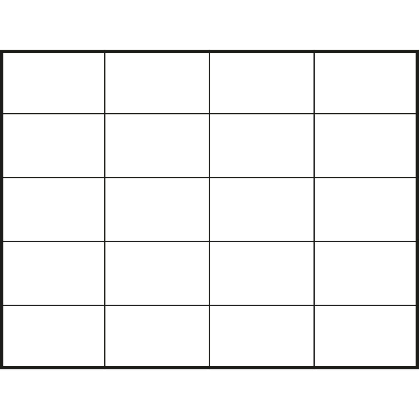 Faltplan Concept-Card Large RECYCLING, 40 Kacheln / 368 x 320 mm-748