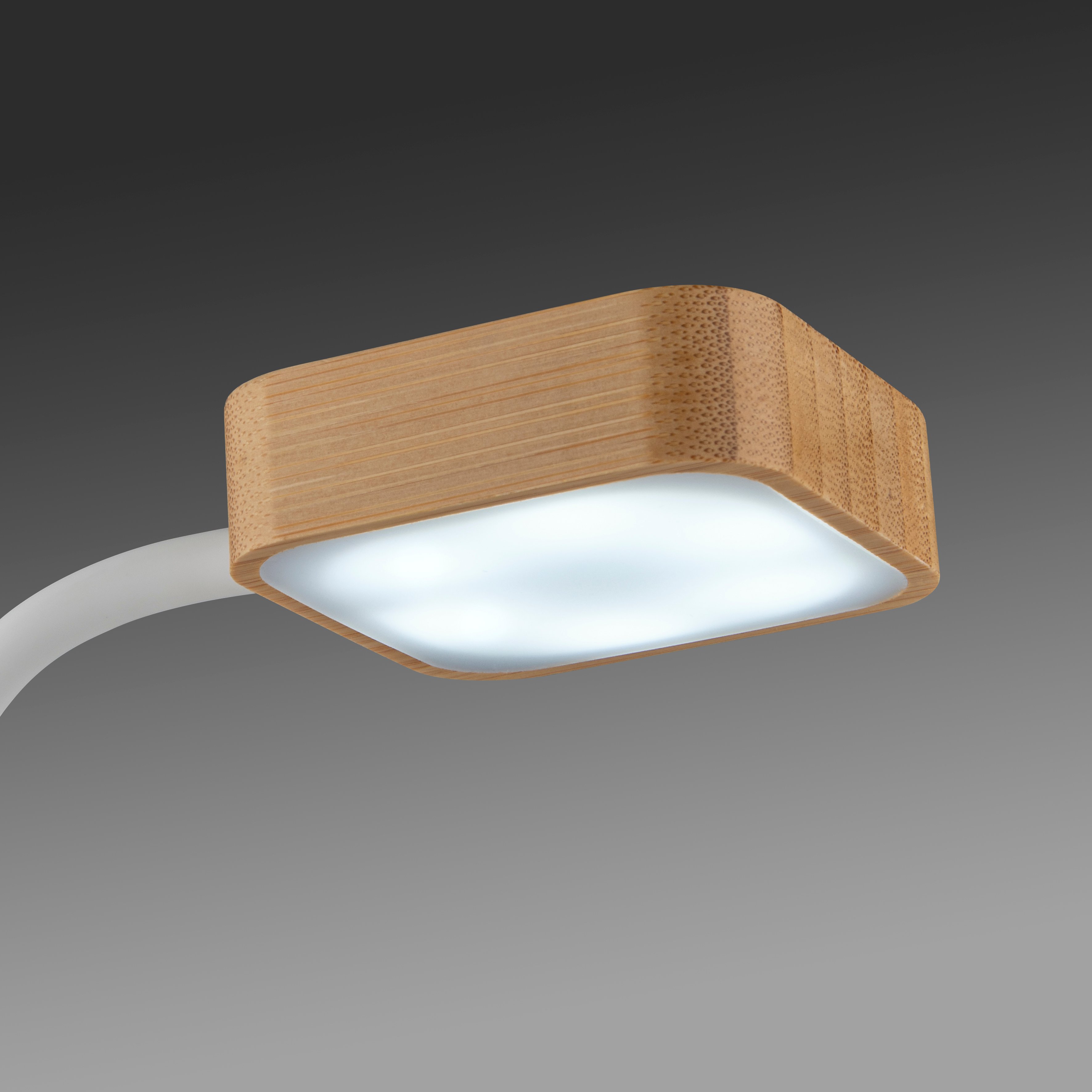 Metmaxx® Tisch- & Ladeleuchte "LumiBamboo" - natur-661