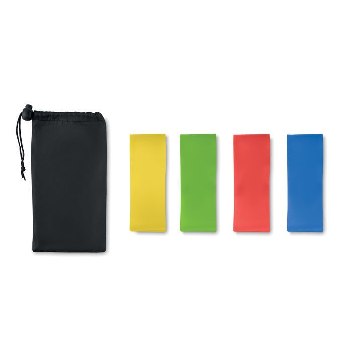 Fitnessbänder 4er Set FITBAND - schwarz-513