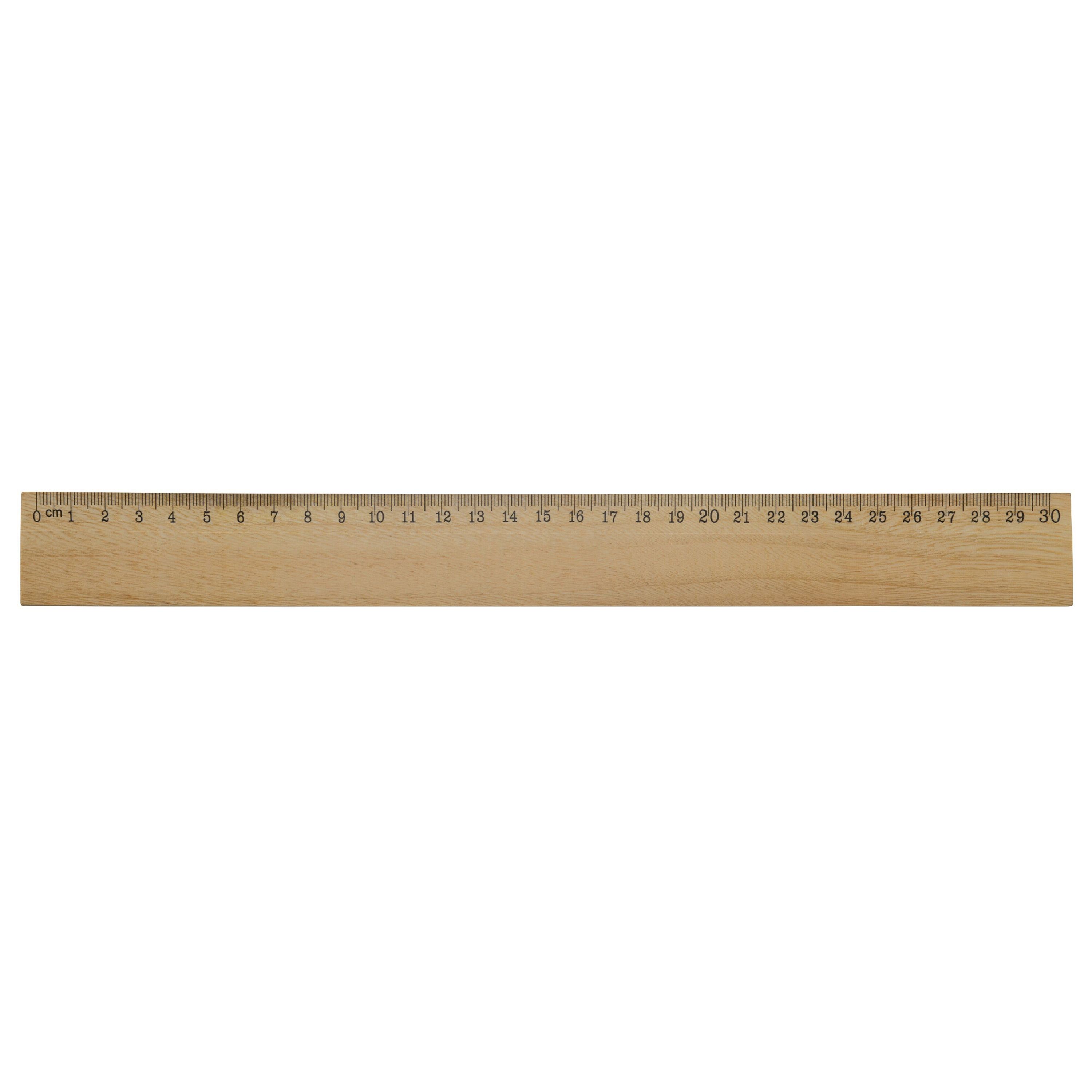 Holzlineal 30cm - holz-322