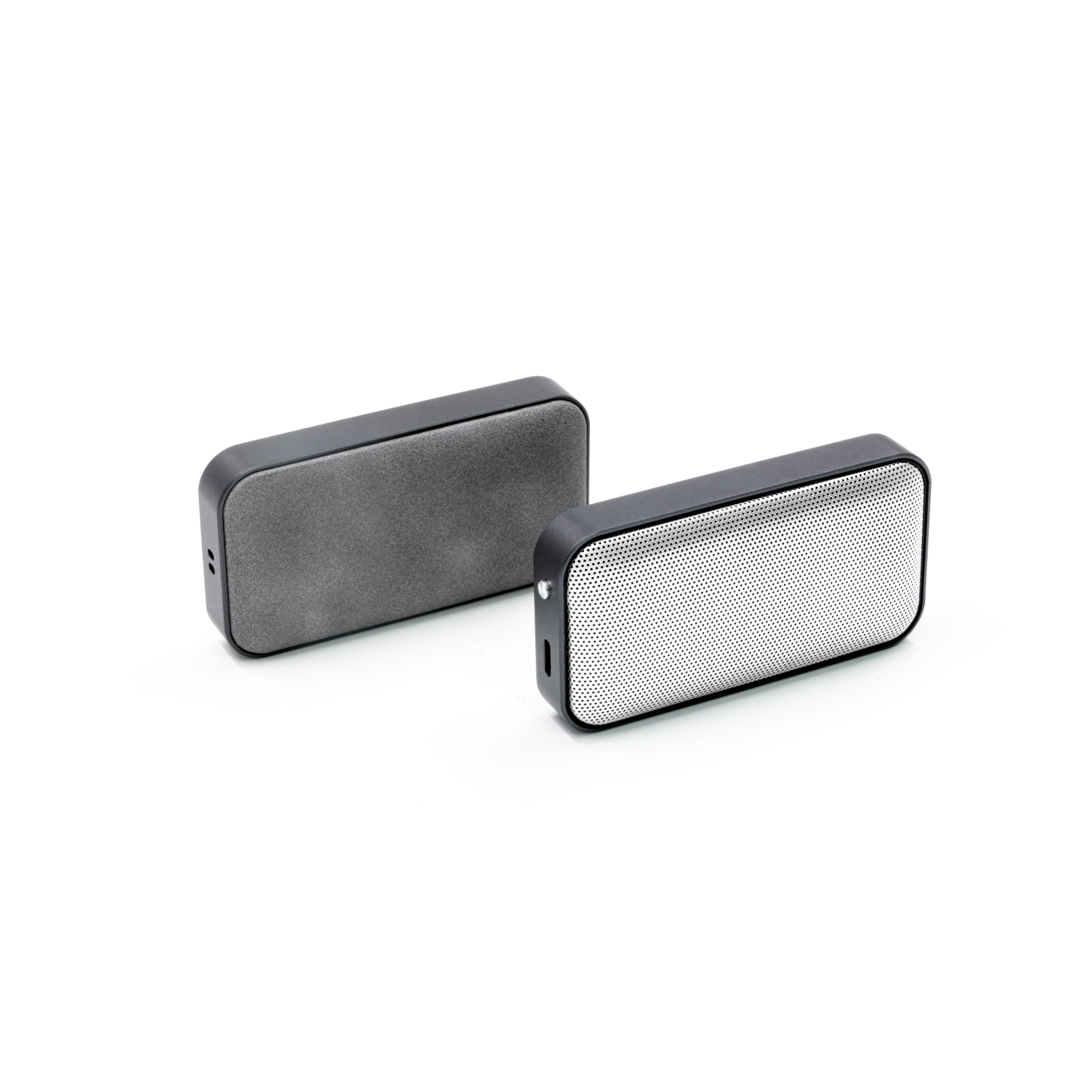 BrandCharger Drahtloser Nano-Lautsprecher - schwarz - silber-732
