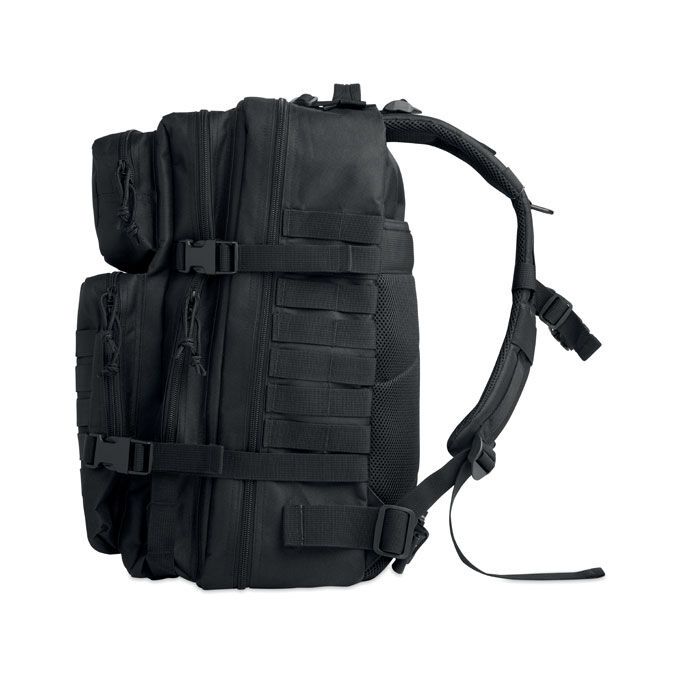 Outdoor-Rucksack 600D RPET CARRYCONFI - schwarz-976